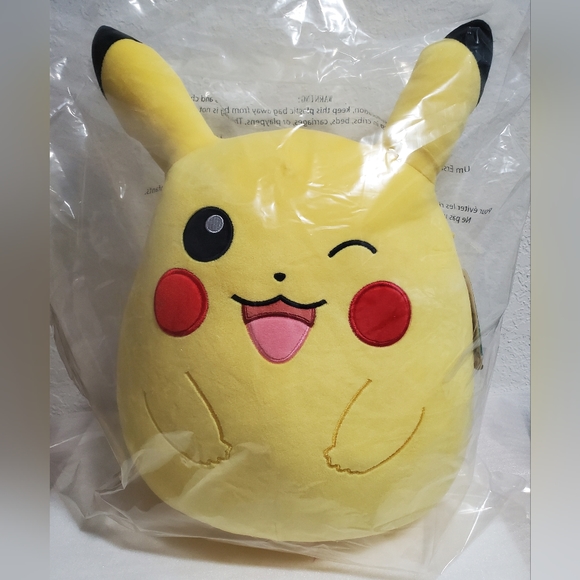 Squishmallows Other - NWT 12" Pikachu Pokémon Center Squishmallows